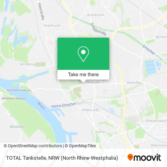 Карта TOTAL Tankstelle