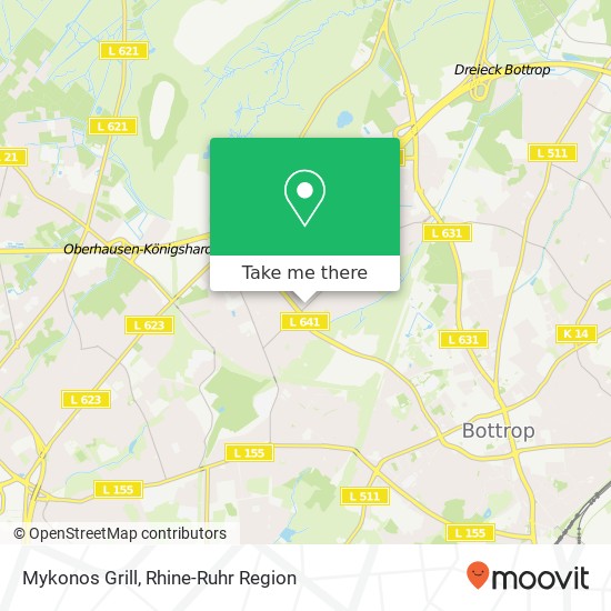 Mykonos Grill map