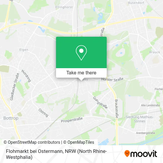 Flohmarkt bei Ostermann map