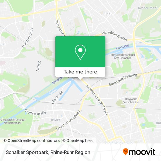 Schalker Sportpark map