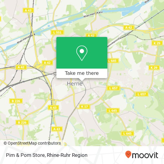Pim & Pom Store map