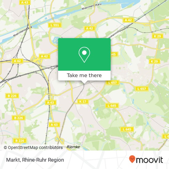 Markt map