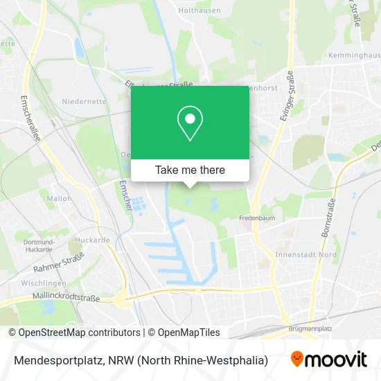 Mendesportplatz map