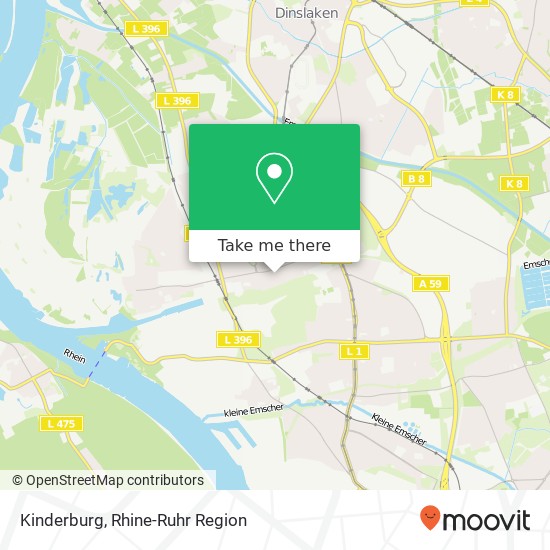 Kinderburg map