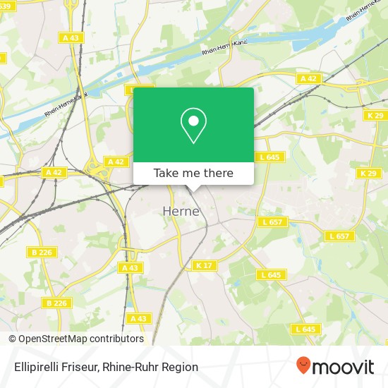 Ellipirelli Friseur map