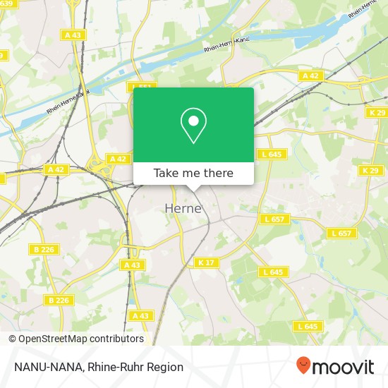NANU-NANA map