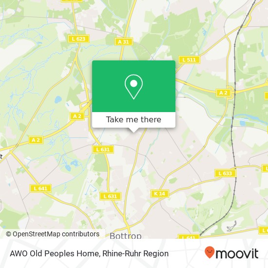 AWO Old Peoples Home map