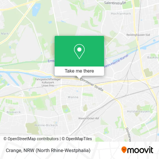 Crange map