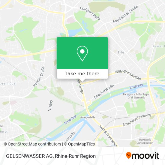 GELSENWASSER AG map