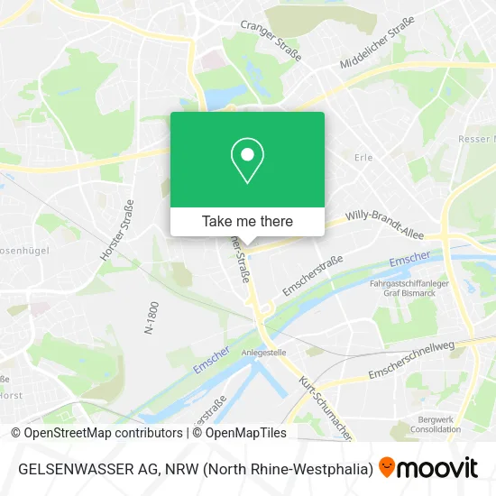 Карта GELSENWASSER AG