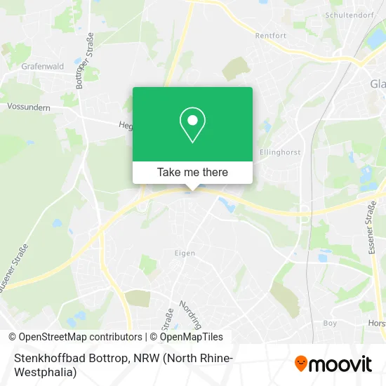 Карта Stenkhoffbad Bottrop