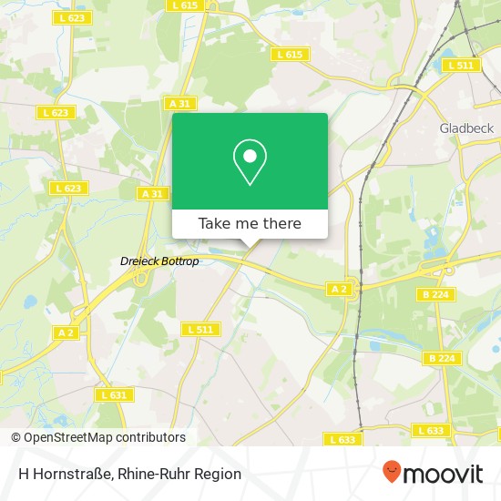 H Hornstraße map