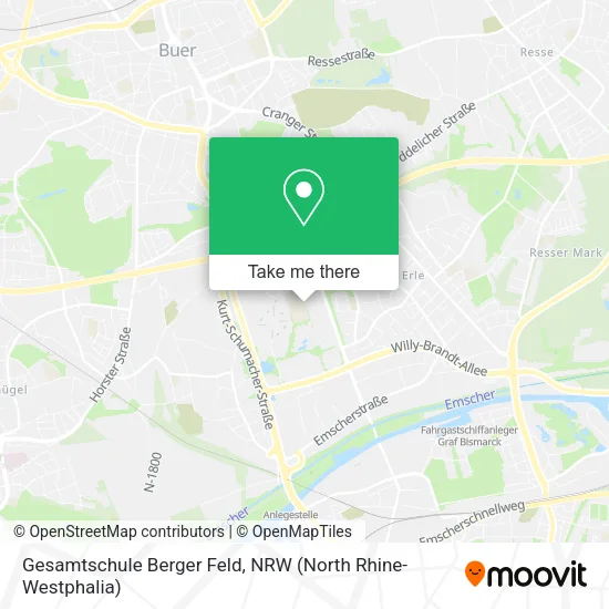 Карта Gesamtschule Berger Feld