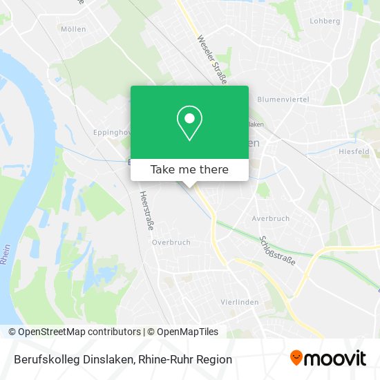 Berufskolleg Dinslaken map