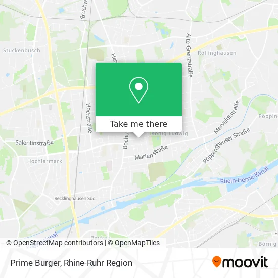 Карта Prime Burger