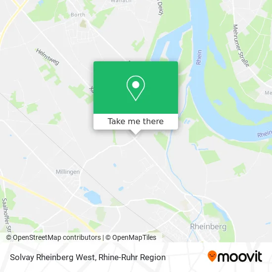 Карта Solvay Rheinberg West