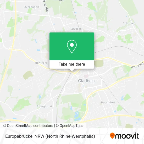 Карта Europabrücke