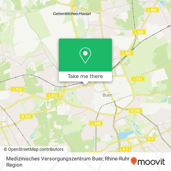 Medizinisches Versorgungszentrum Buer map