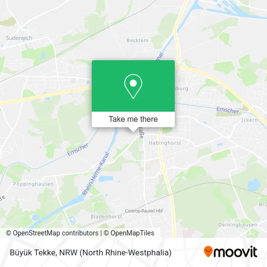 Карта Büyük Tekke