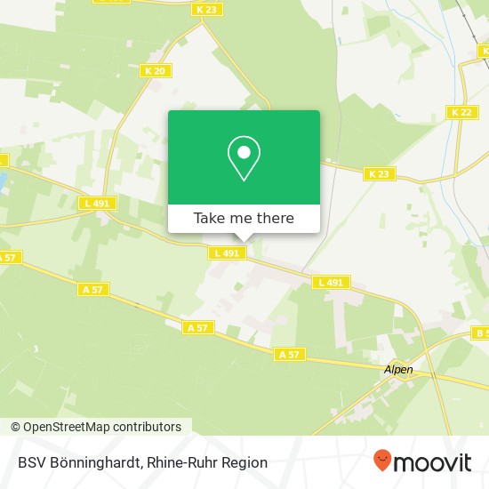 BSV Bönninghardt map