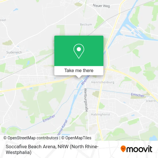 Карта Soccafive Beach Arena