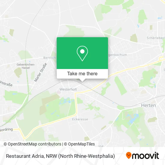 Карта Restaurant Adria