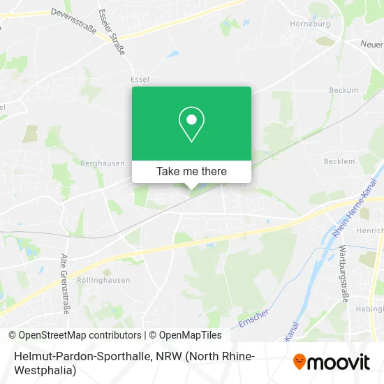 Helmut-Pardon-Sporthalle map