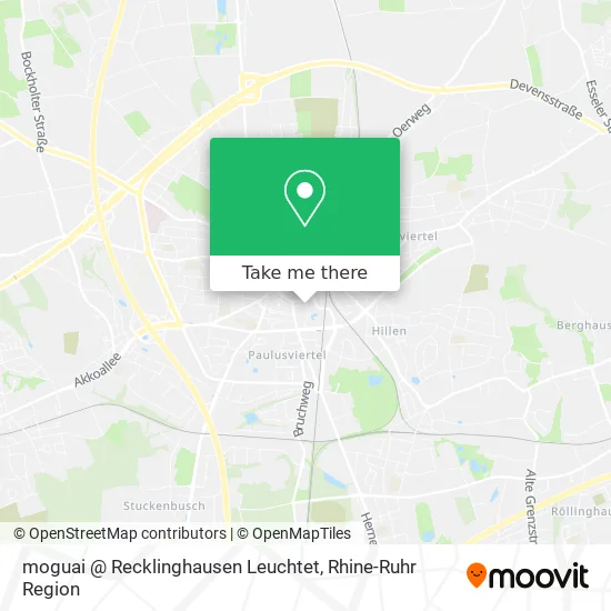 Карта moguai @ Recklinghausen Leuchtet