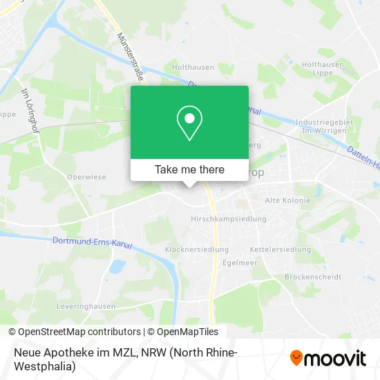 Карта Neue Apotheke im  MZL