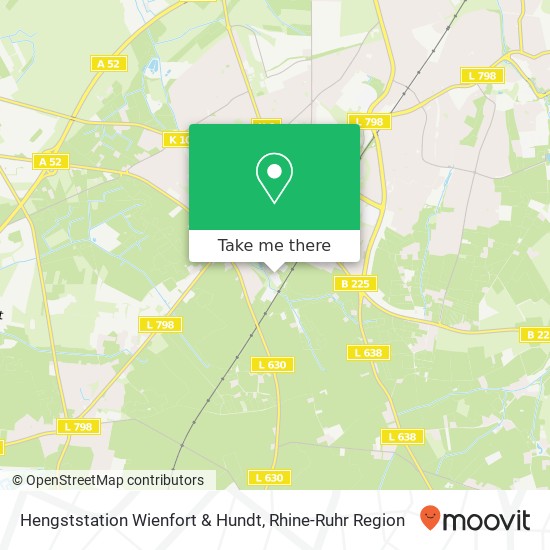 Hengststation Wienfort & Hundt map