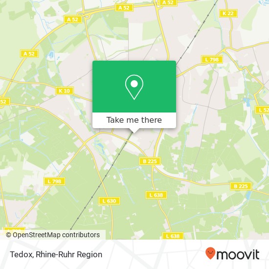 Tedox map
