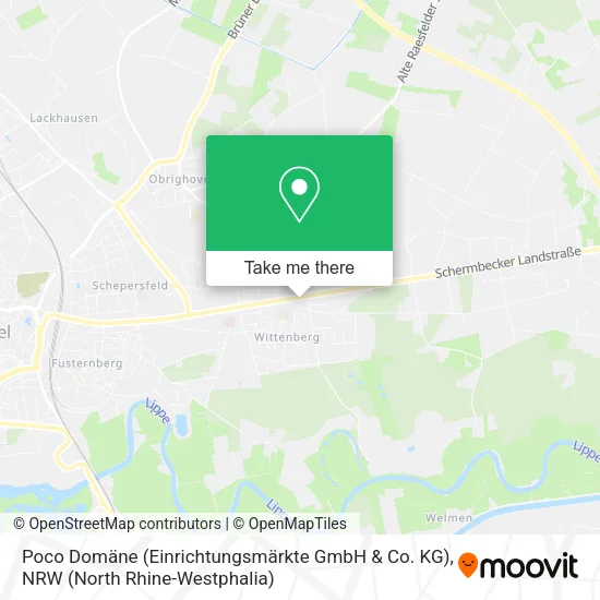 Poco Domäne (Einrichtungsmärkte GmbH & Co. KG) map