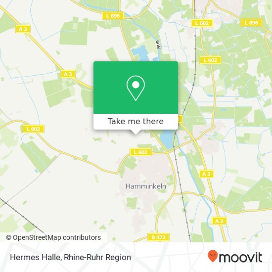 Hermes Halle map