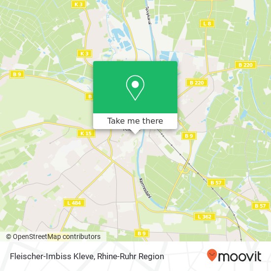 Fleischer-Imbiss Kleve map