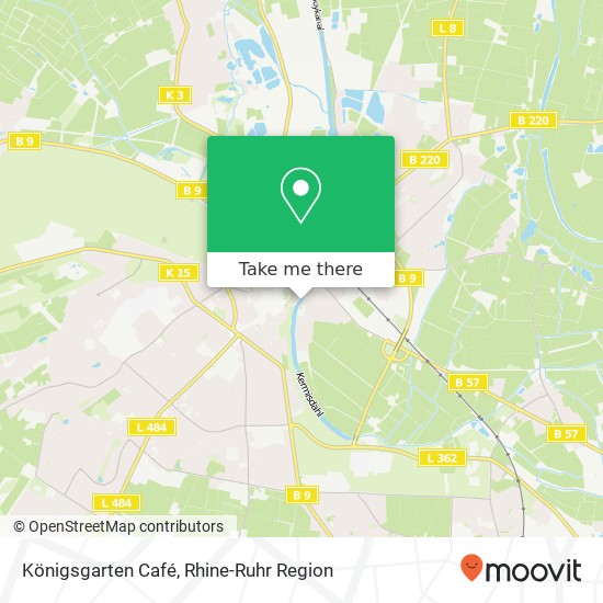 Königsgarten Café map