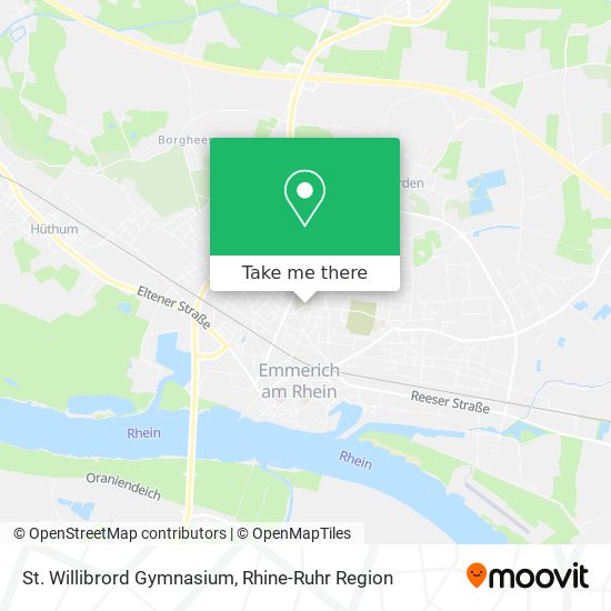 St. Willibrord Gymnasium map
