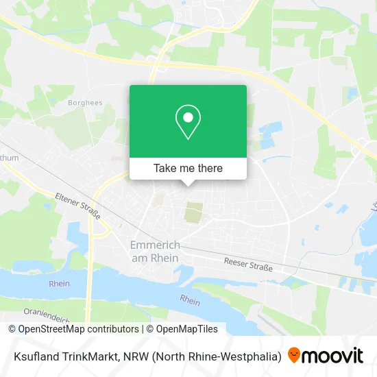 Карта Ksufland TrinkMarkt