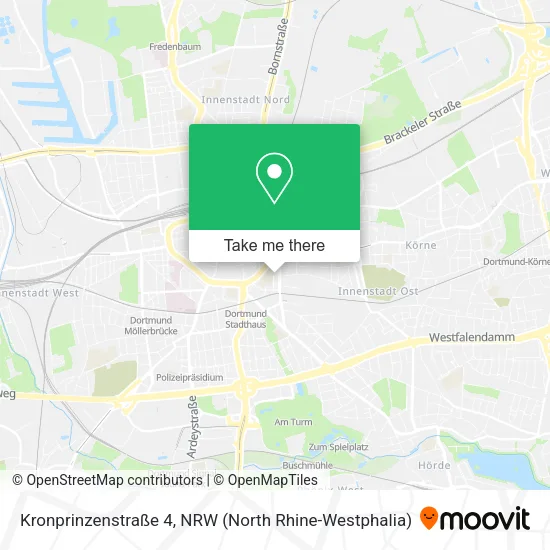 Карта Kronprinzenstraße 4