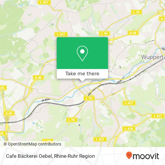 Карта Cafe Bäckerei Oebel