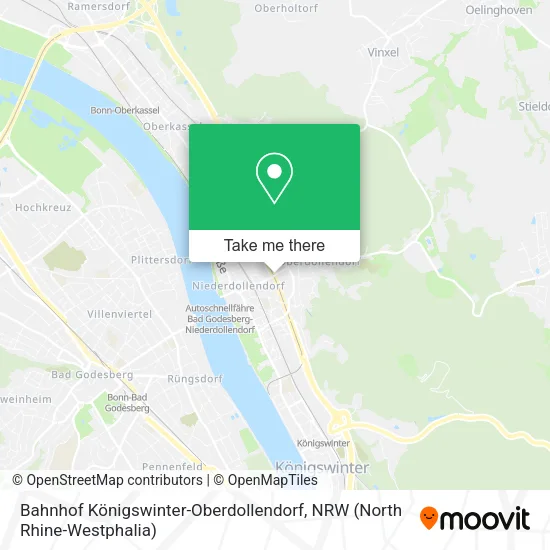 Карта Bahnhof Königswinter-Oberdollendorf