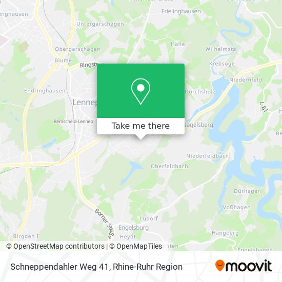 Schneppendahler Weg 41 map
