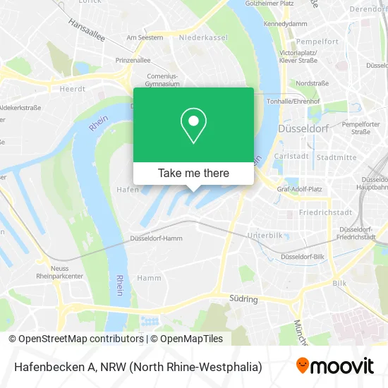 Hafenbecken A map