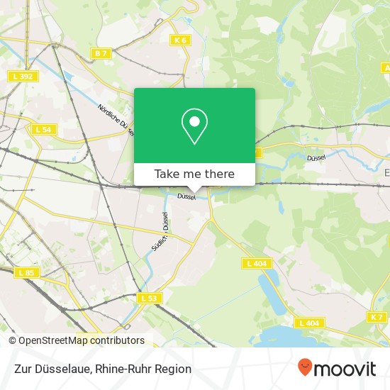Zur Düsselaue map