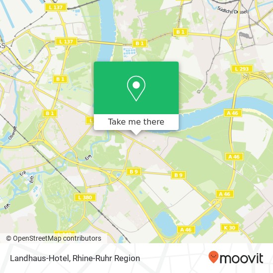 Карта Landhaus-Hotel