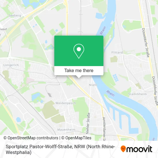 Карта Sportplatz Pastor-Wolff-Straße