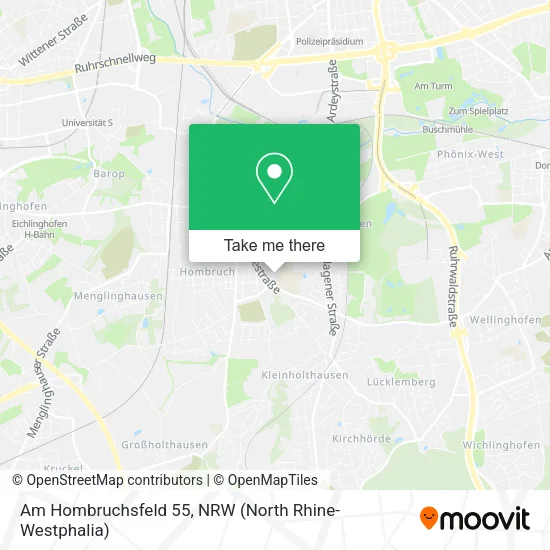 Карта Am Hombruchsfeld 55