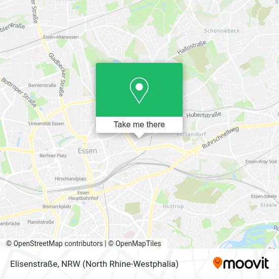 Elisenstraße map