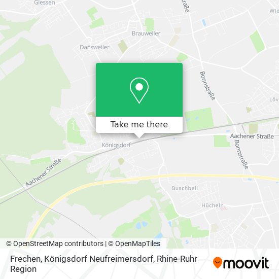 Frechen, Königsdorf Neufreimersdorf map