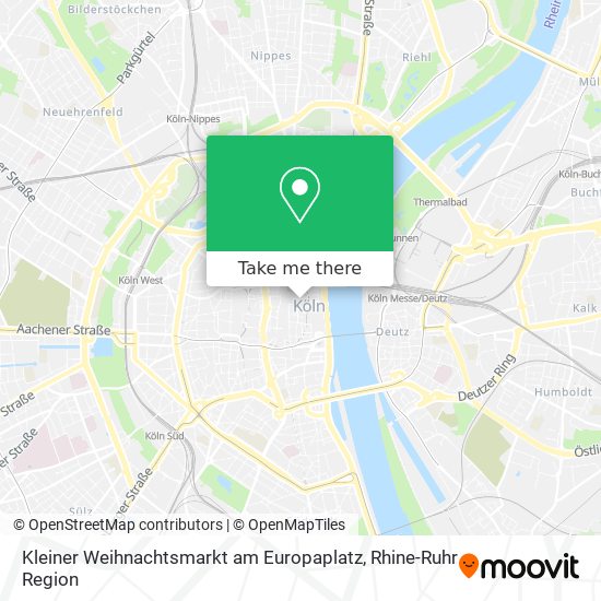 Kleiner Weihnachtsmarkt am Europaplatz map