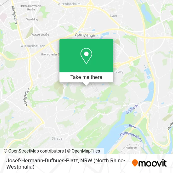 Карта Josef-Hermann-Dufhues-Platz